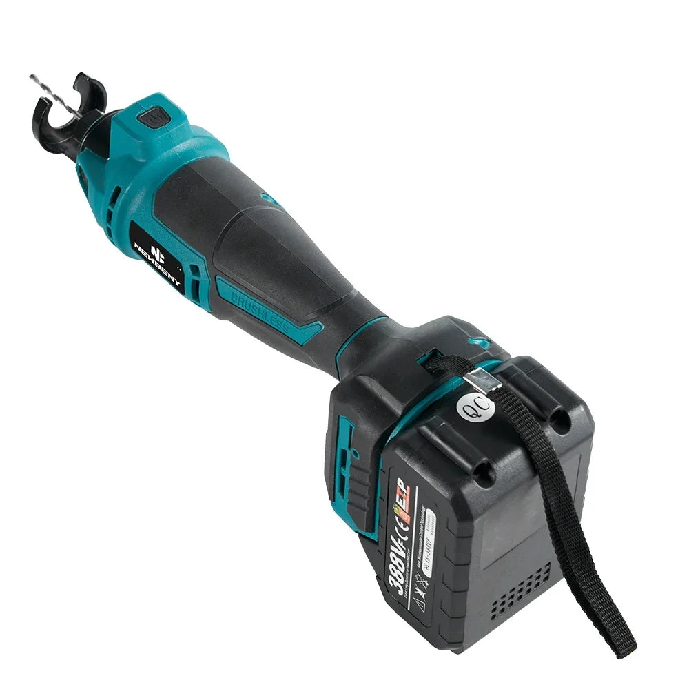 Brushless Electric Drywall Cut-Out Tool 3 Gears Cordless Rotary Saw Cutting Wood Drywall Sheetrock Wood For Makita 18V Battery