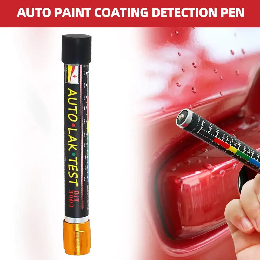 Car Paint Test Thickness Tester Meter Gauge Auto Paint Cars Paint Crash Check Test Paint Tester with Magnetic Tip Scale Pen