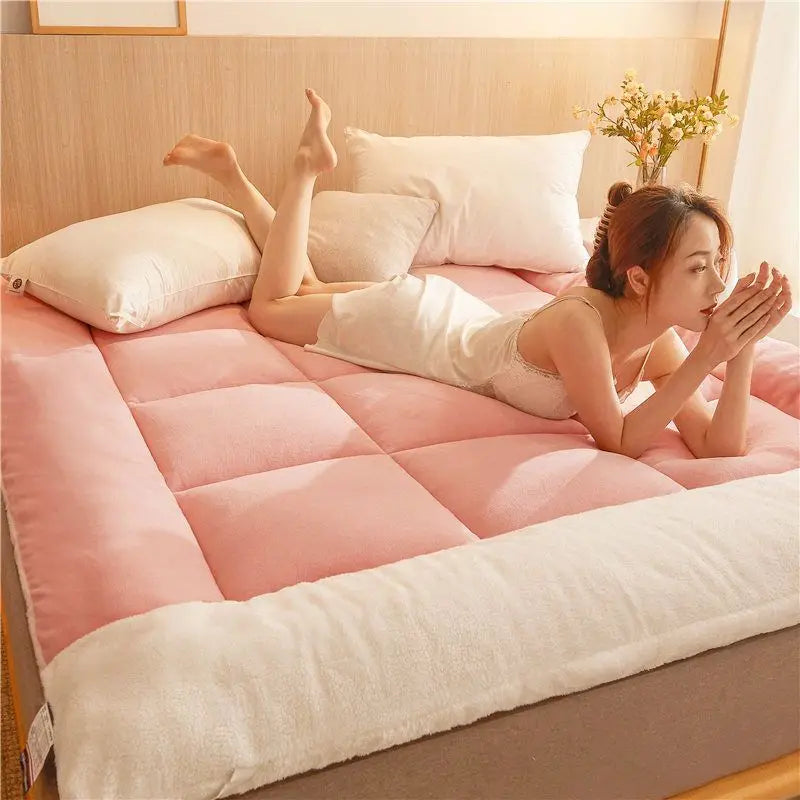 Premium Mattress Pad for Enhanced Comfort and Pressure Relief Bed Base Frame Covers Cover Folding Lash Toper & Topper Bedding