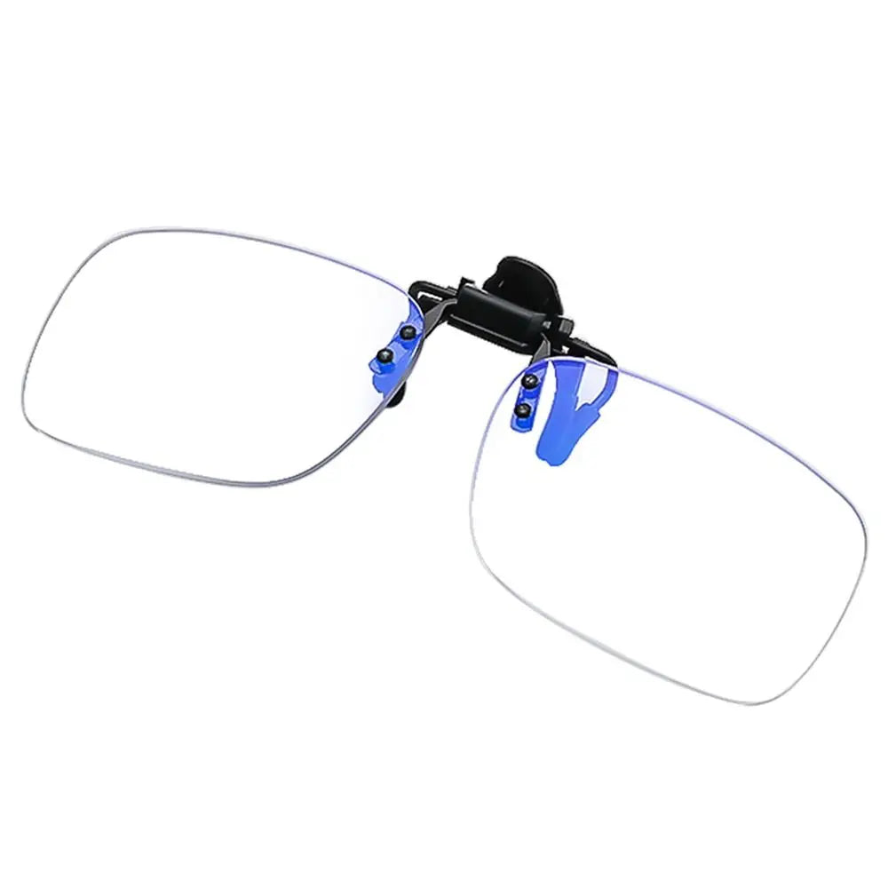 Flip Up Down Clip Presbyopic Glasses Ultra-light with Clip Magnifying Glasses Rimless Optical Lenses Reading Glasses